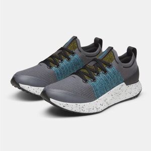 Allbirds TG Shoes Mens 11.5 Gray Blue Green Tree Gliders Runner Running Sneakers
